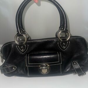 Marc Jacobs Black Leather Handbag